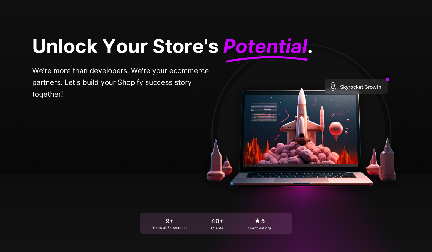 PixenNamics Heading banner Unlock Your Store's Potential