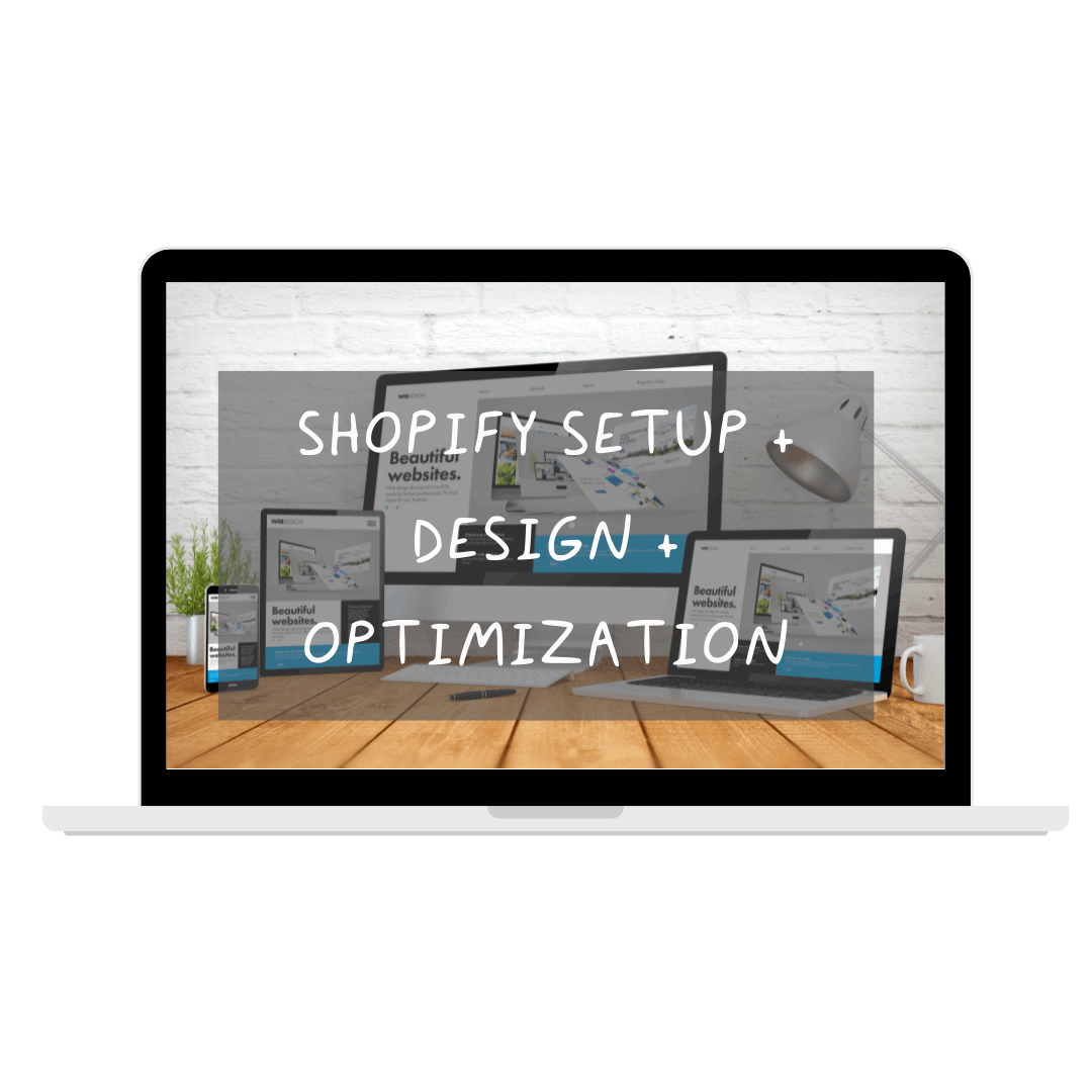 Custom Shopify Design Interface on Desktop and Mobile